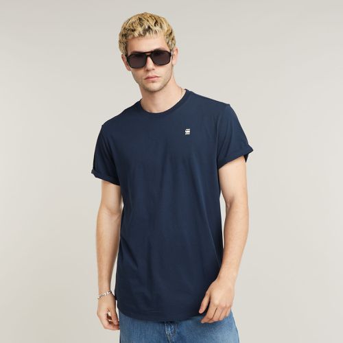 Lash T-Shirt - Dark blue - Men - G-Star RAW - Modalova