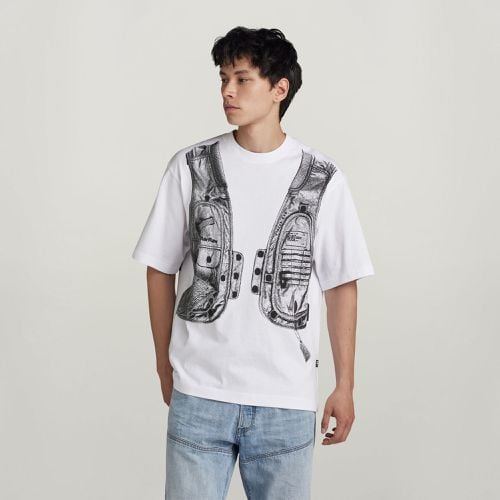 Camiseta Archive Vest Boxy - Hombre - G-Star RAW - Modalova