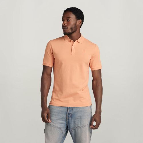 Dunda Slim Polo - Orange - Men - G-Star RAW - Modalova