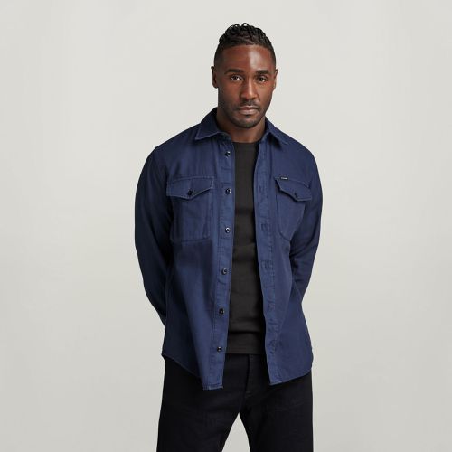 Marine Slim Shirt - Dark blue - Men - G-Star RAW - Modalova