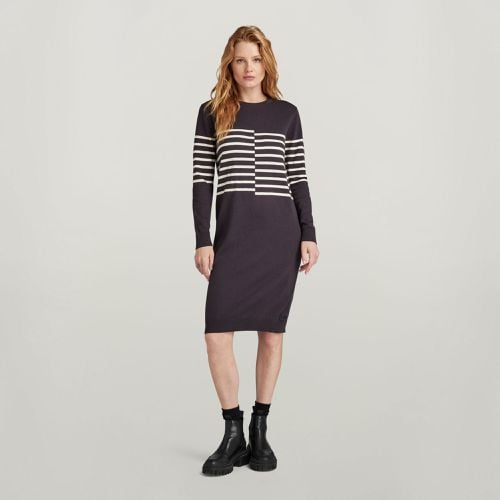 Broken Stripe Knitted Dress - Women - G-Star RAW - Modalova