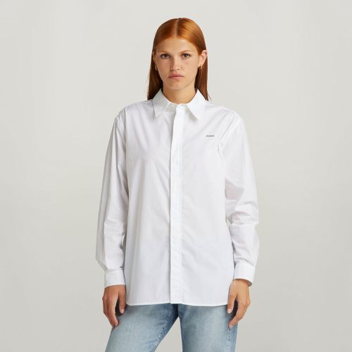 Camisa Boyfriend - Blanco - Mujer - G-Star RAW - Modalova