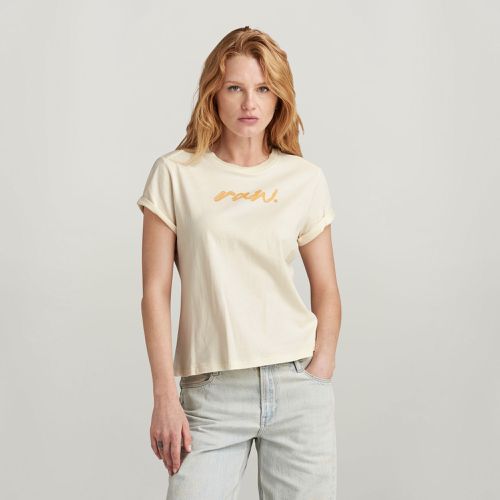 Top RAW Dot - Beige - Mujer - G-Star RAW - Modalova