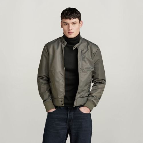 Biker Jacket - Grey - Men - G-Star RAW - Modalova