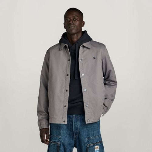 Coach Jacket - Grey - Men - G-Star RAW - Modalova