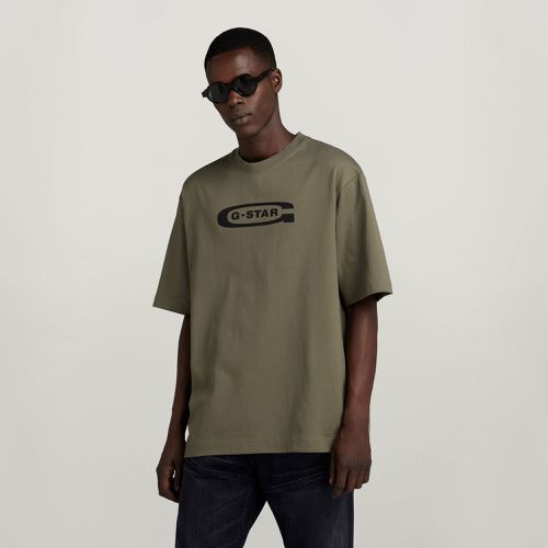 Old School Logo Boxy T-Shirt - Men - G-Star RAW - Modalova