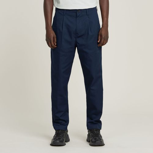 Pantalones Pleated Chino Relaxed Tapered - Hombre - G-Star RAW - Modalova