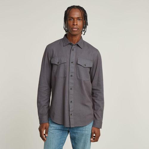 Camisa Marine Slim - Gris - Hombre - G-Star RAW - Modalova