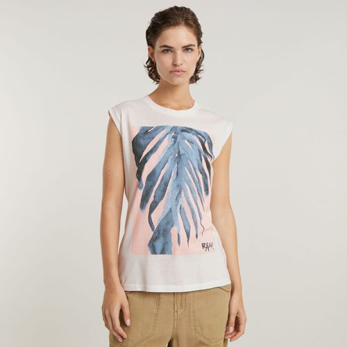 Camiseta AI Print Elasticated Waist - Mujer - G-Star RAW - Modalova