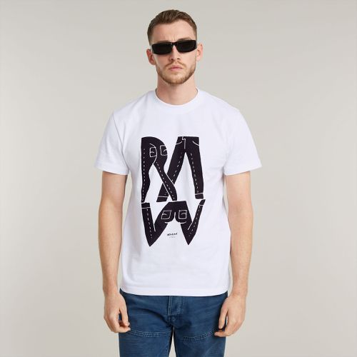 Camiseta Raw Denim Illustration - Hombre - G-Star RAW - Modalova