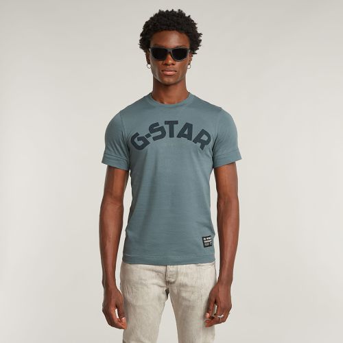 Camiseta Puff Logo Slim - Hombre - G-Star RAW - Modalova