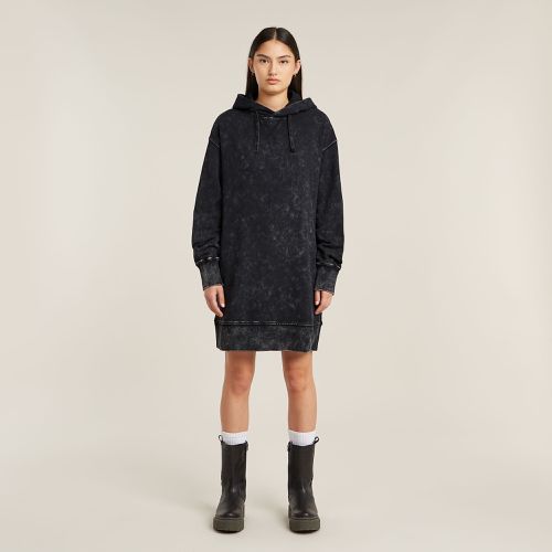 Loose Overdyed Hooded Sweater Dress - Women - G-Star RAW - Modalova