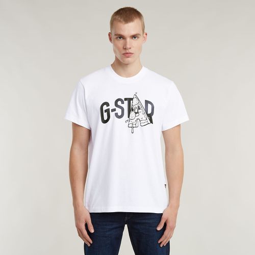 Slice Graphic Loose T-Shirt - Men - G-Star RAW - Modalova