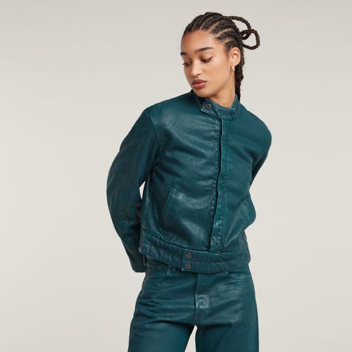 Short Moto Jacket - Green - Women - G-Star RAW - Modalova