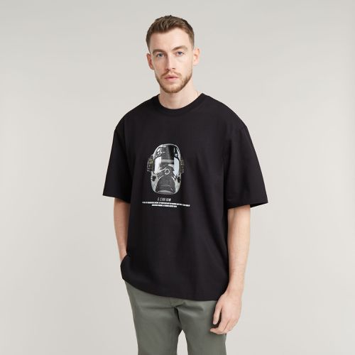 Mask Graphic Boxy T-Shirt - Men - G-Star RAW - Modalova