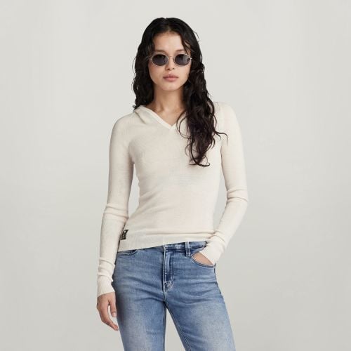 Jersey Hooded Slim Knitted - Mujer - G-Star RAW - Modalova