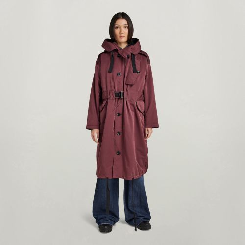 Parka Long - Morado - Mujer - G-Star RAW - Modalova