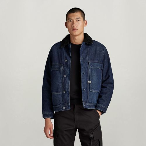 Chaqueta Utility Flap Pocket Sherpa - Hombre - G-Star RAW - Modalova