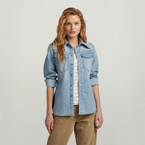 Camisa 70'S Slim Denim - Mujer - G-Star RAW - Modalova