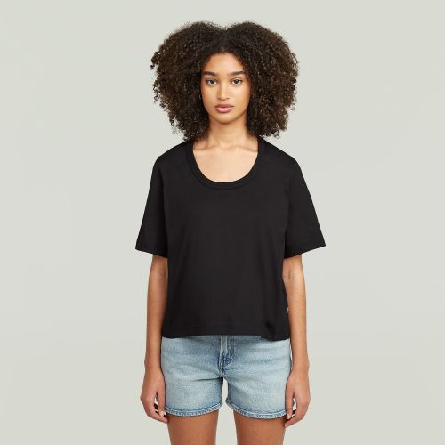 Deep U-Neck Top - Black - Women - G-Star RAW - Modalova