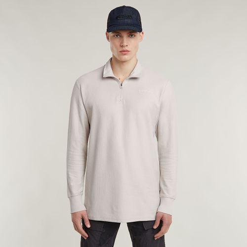 Half Zip Tweeter - White - Men - G-Star RAW - Modalova