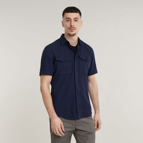 Marine Slim Shirt - Dark blue - Men - G-Star RAW - Modalova