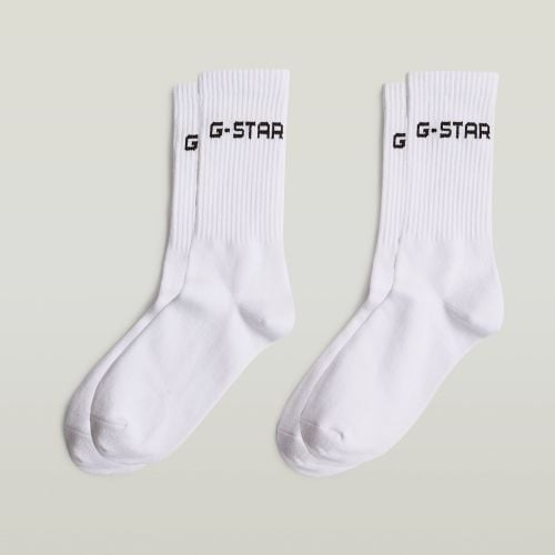 Sport Sock 2-Pack - White - Men - G-Star RAW - Modalova