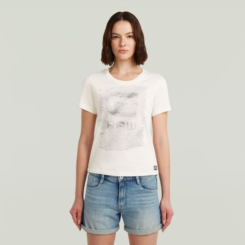 Top Graphic - Beige - Mujer - G-Star RAW - Modalova