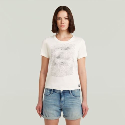 Graphic Top - Beige - Women - G-Star RAW - Modalova