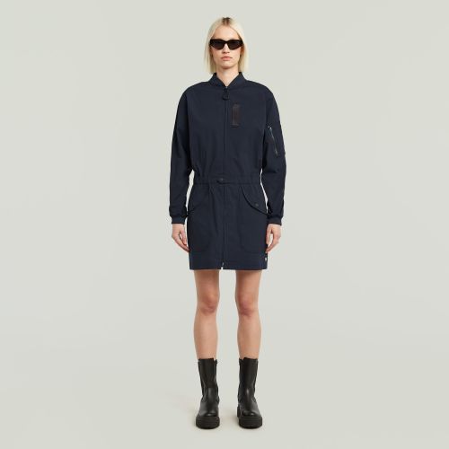 Robe Bomber - Bleu foncé - Femmes - G-Star RAW - Modalova