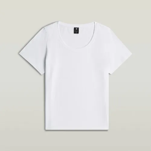 Scoop Neck T-Shirt - White - Women - G-Star RAW - Modalova