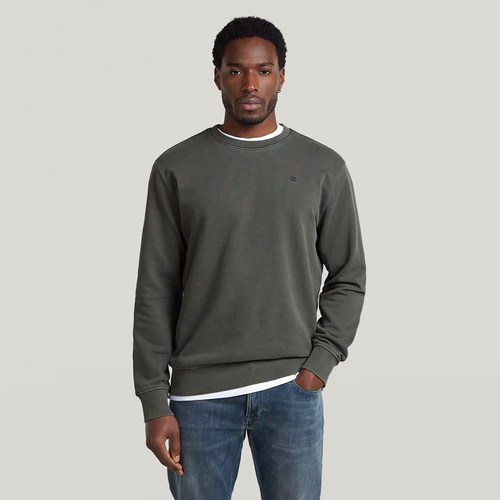 Logo Sweater - Grey - Men - G-Star RAW - Modalova