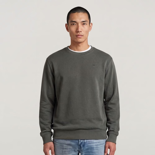 Sudadera Logo - Gris - Hombre - G-Star RAW - Modalova