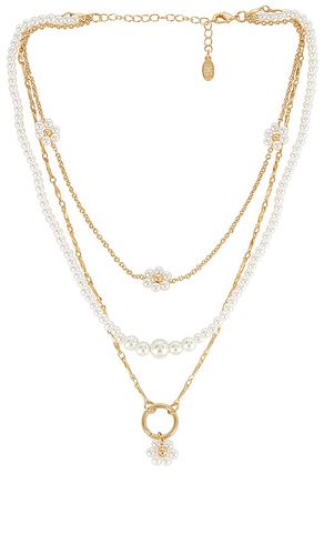 Flower Pearl Layered Necklace in - 8 Other Reasons - Modalova