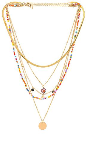 Beaded Layered Necklace in - 8 Other Reasons - Modalova