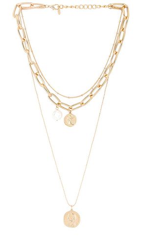 Layered Medallion Necklace in - 8 Other Reasons - Modalova