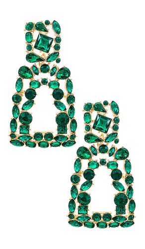 Bling bling earrings in color dark green size all in - Dark Green. Size all - 8 Other Reasons - Modalova