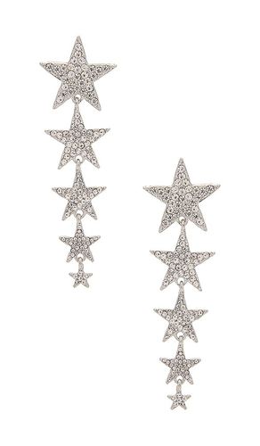 Falling star earrings in color metallic size all in - Metallic . Size all - 8 Other Reasons - Modalova