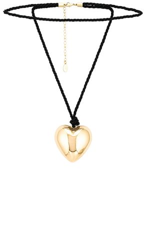 Gargantilla metallic heart en color oro metálico talla all en - Metallic Gold. Talla all - 8 Other Reasons - Modalova