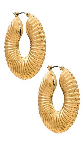 Aros de bobina en color oro metálico talla all en - Metallic Gold. Talla all - 8 Other Reasons - Modalova