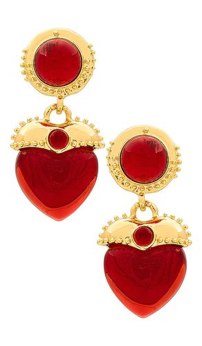 Pendientes crown jewels en color talla all en - Red. Talla all - 8 Other Reasons - Modalova