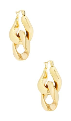 Pendientes drop en color oro metálico talla all en - Metallic Gold. Talla all - 8 Other Reasons - Modalova