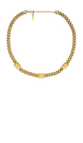 Collar chain en color oro metálico talla all en - Metallic Gold. Talla all - 8 Other Reasons - Modalova