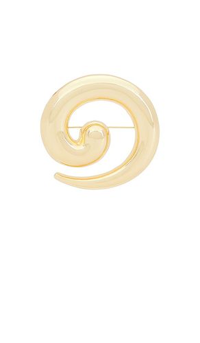 Broche swirl en color oro metálico talla all en - Metallic Gold. Talla all - 8 Other Reasons - Modalova