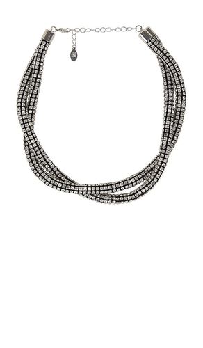 Collar de diamantes envolvente en color metálico talla all en - Metallic Silver. Talla all - 8 Other Reasons - Modalova