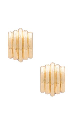 Pendientes de aro en color oro metálico talla all en - Metallic Gold. Talla all - 8 Other Reasons - Modalova