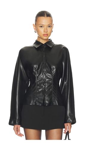 Camisa devon en color negro talla S (también en L) - AGOLDE - Modalova