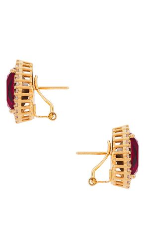 Omega Clasp Oval Stud in - Anton Heunis - Modalova