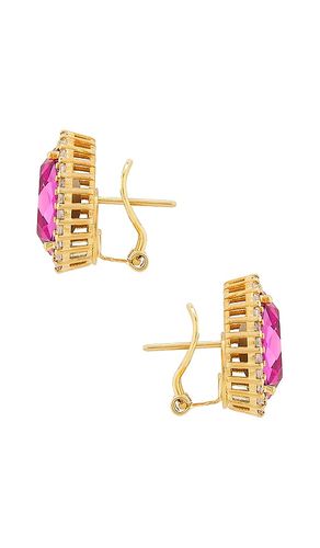Omega Clasp Oval Earrings in - Anton Heunis - Modalova