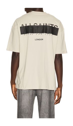 Redact Crew Neck Tee in . Size S. Also in M, L, XL/1X - ALLSAINTS - Modalova